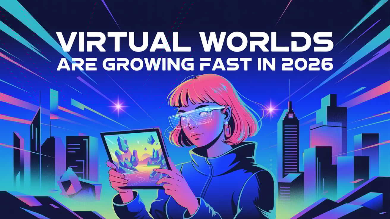 Virtual Worlds Are Growing Fast in 2026