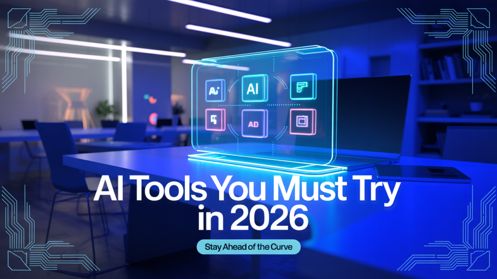 AI Tools You Must Try in 2026
