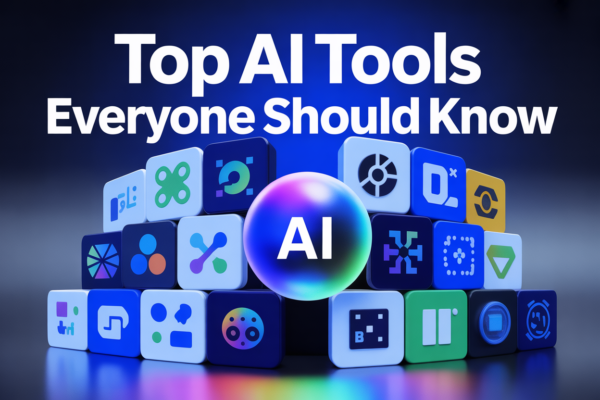 Top AI Tools Everyone Should Know