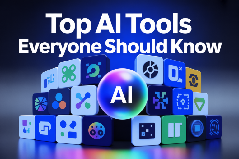 Top AI Tools Everyone Should Know
