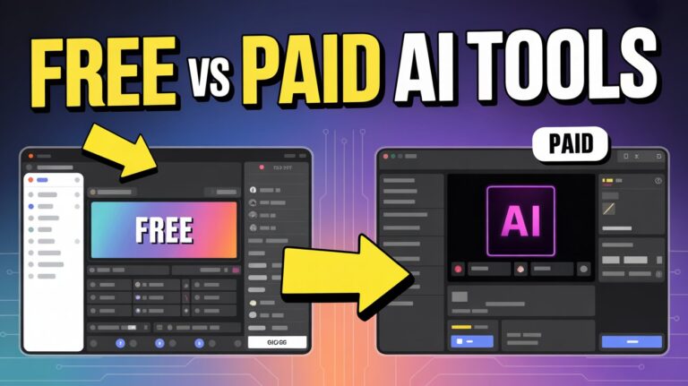 Free vs Paid AI Tools: Which Ones Are Actually Worth It?