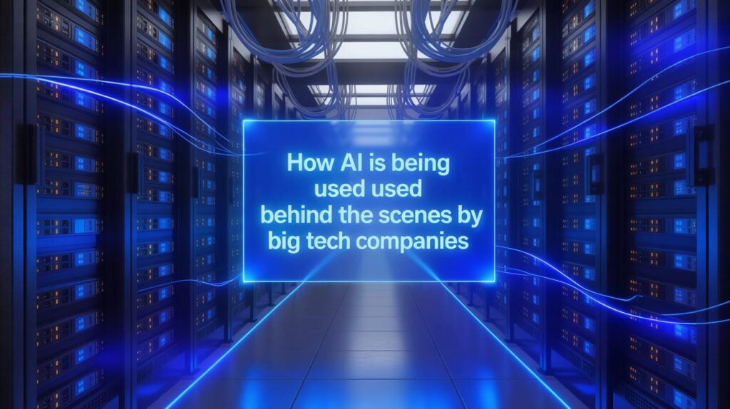 How AI Is Being Used Behind the Scenes by Big Tech Companies 2026
