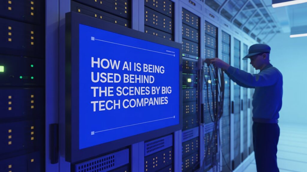 How AI Is Being Used Behind the Scenes by Big Tech Companies 2026