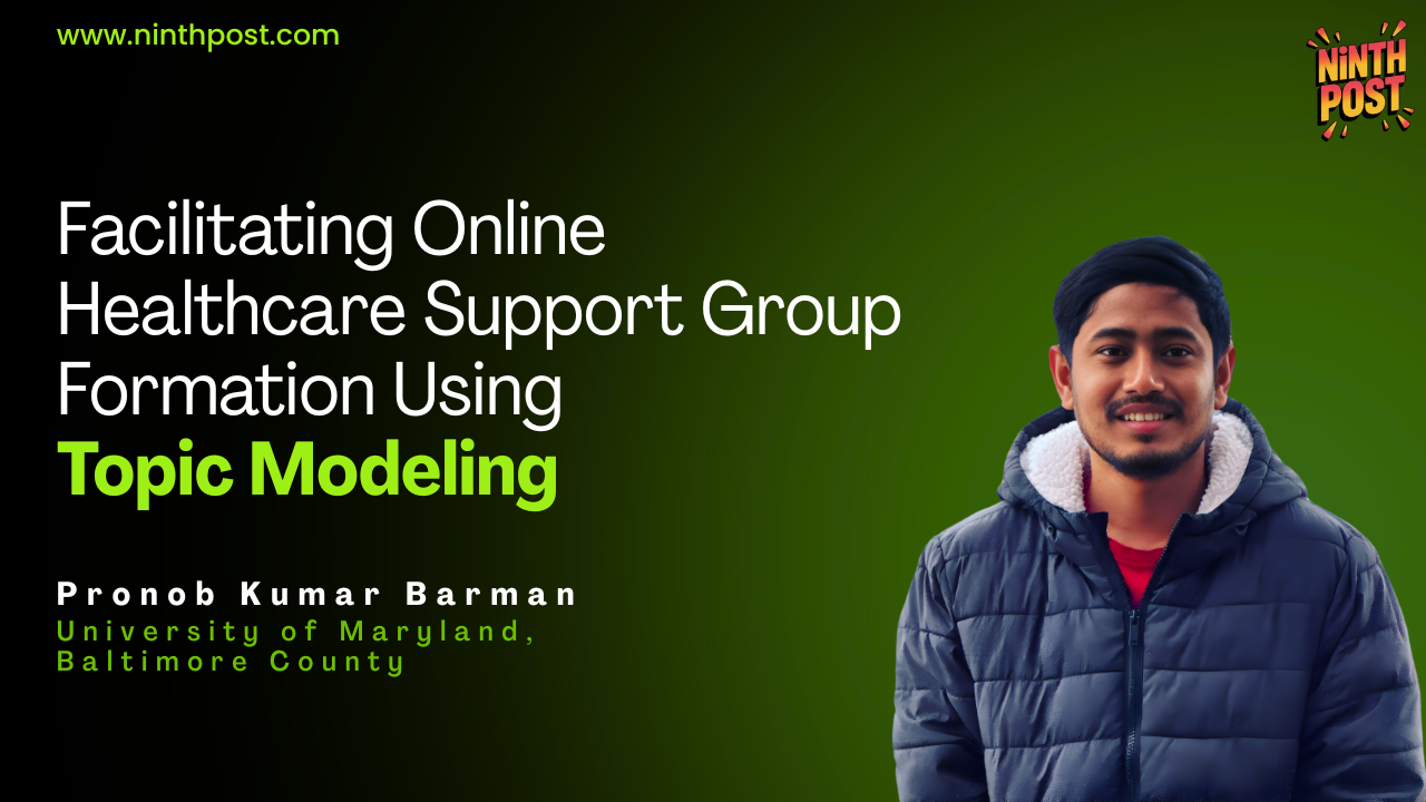 Facilitating Online Healthcare Support Group Formation Using Topic Modeling