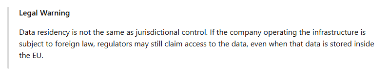 The Sovereign Cloud Shift