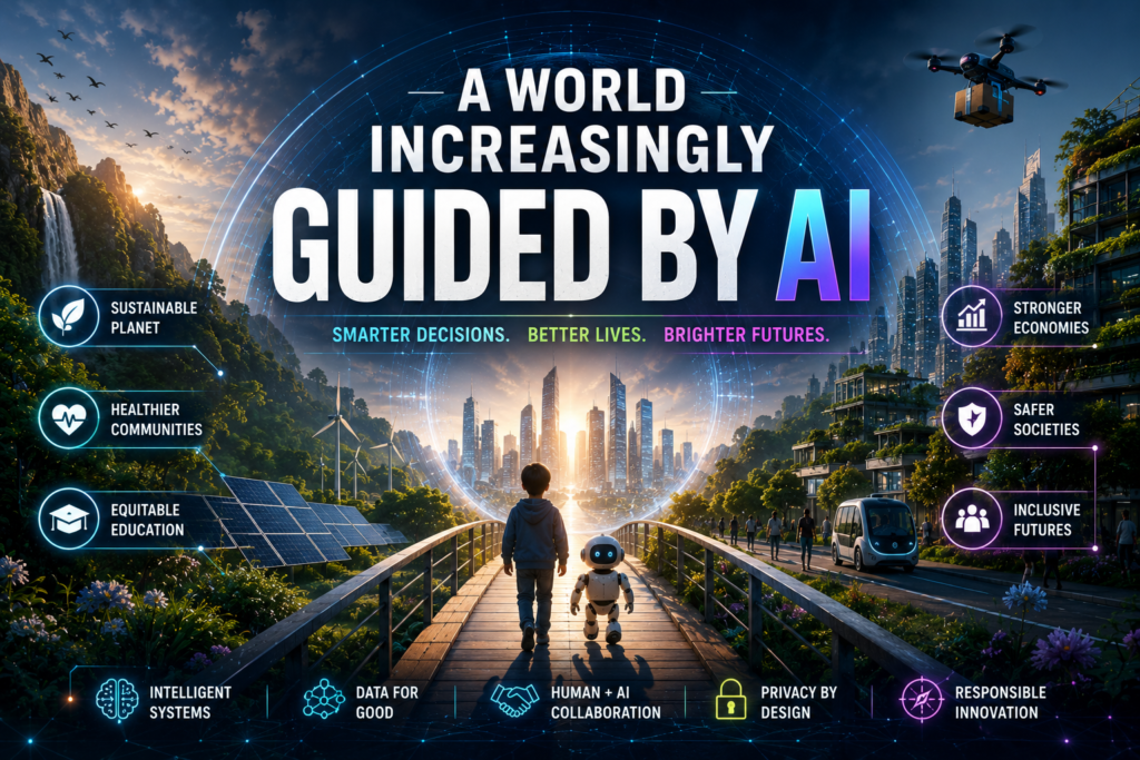 A World Increasingly Guided by AI