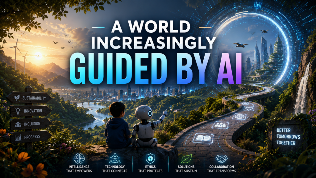 A World Increasingly Guided by AI