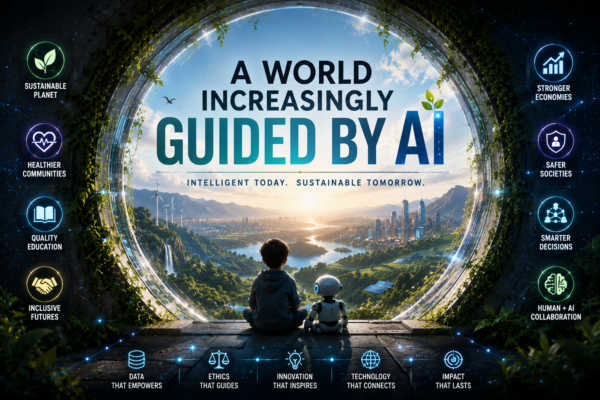 A world guided by AI
