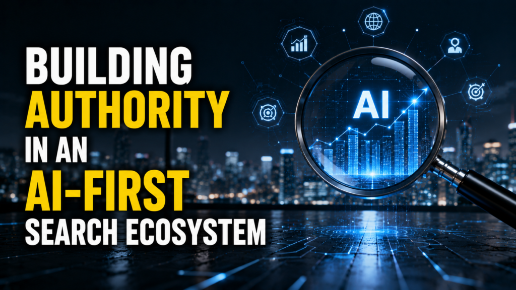 Building Authority in an AI-First Search Ecosystem