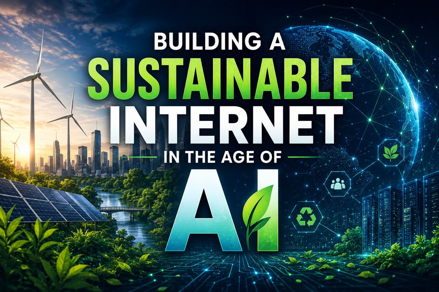 Building a Sustainable Internet in the Age of AI