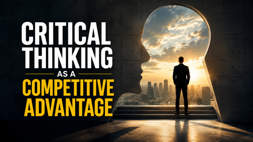 Critical Thinking as a Competitive Advantage