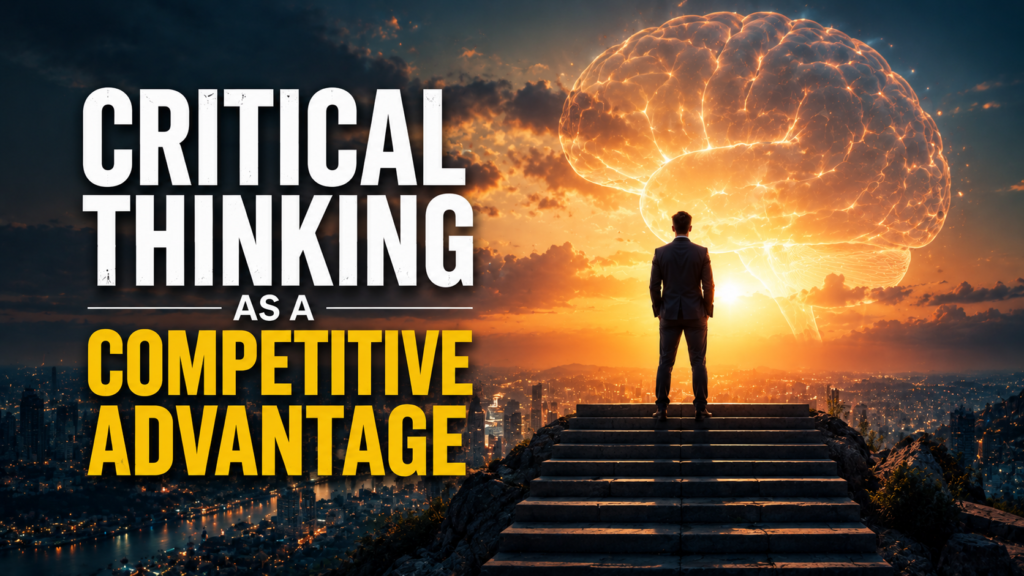 Critical Thinking as a Competitive Advantage