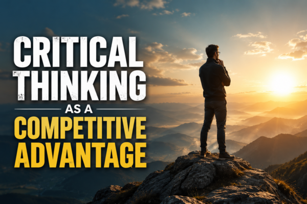 Critical Thinking as a Competitive Advantage