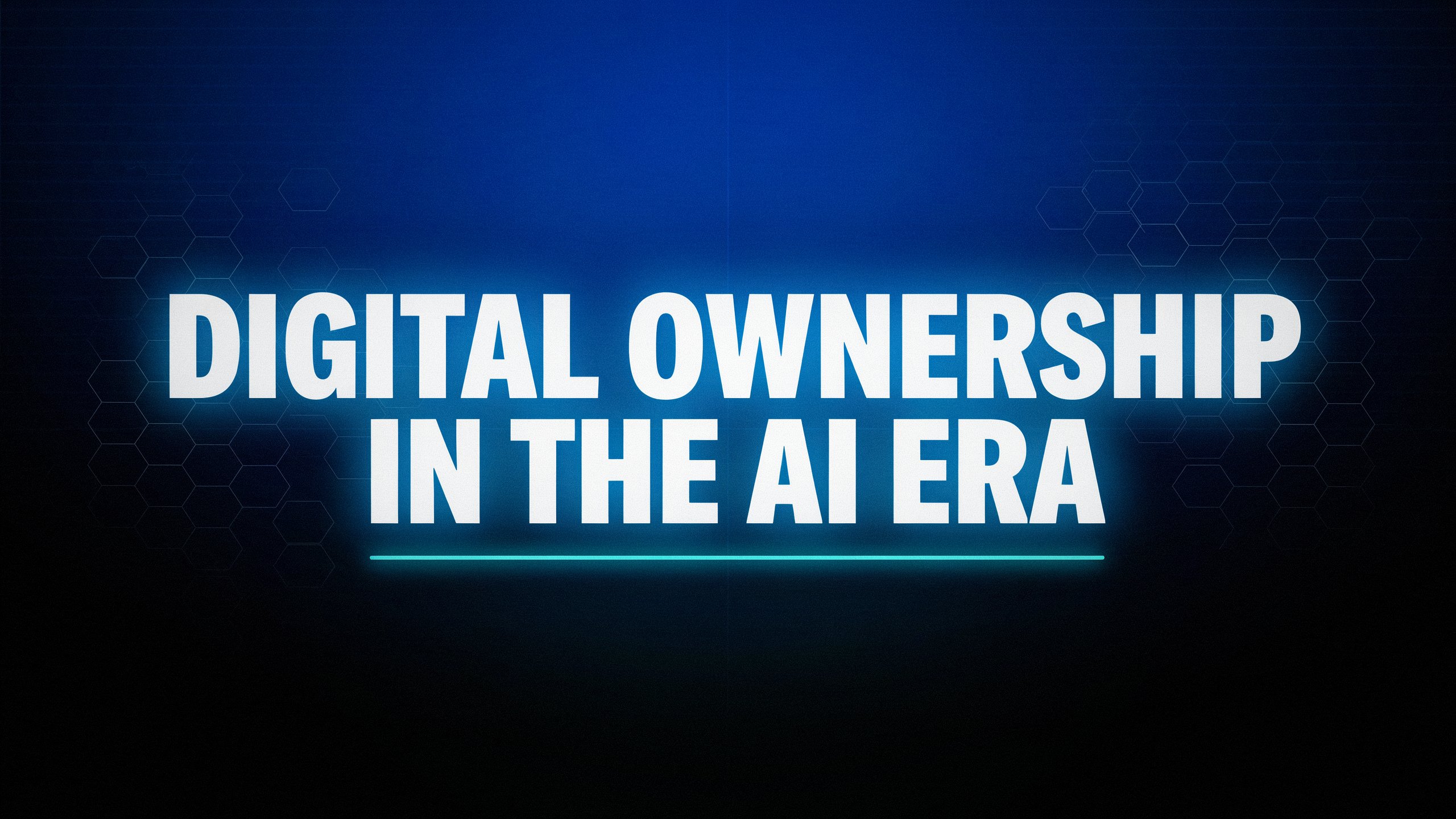 Digital Ownership in the AI Era