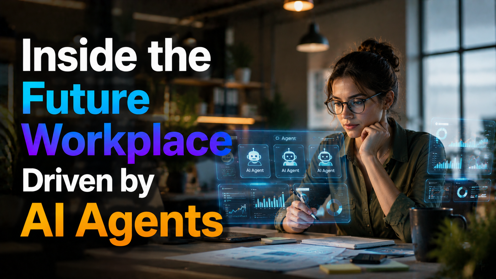 Inside the Future Workplace Driven by AI Agents
