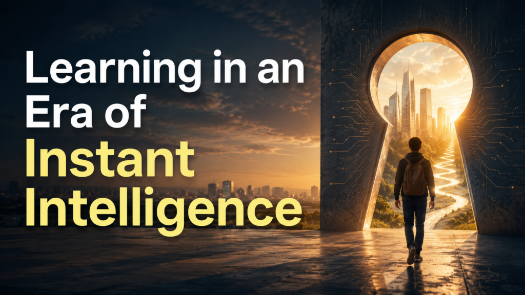 Learning in an Era of Instant Intelligence