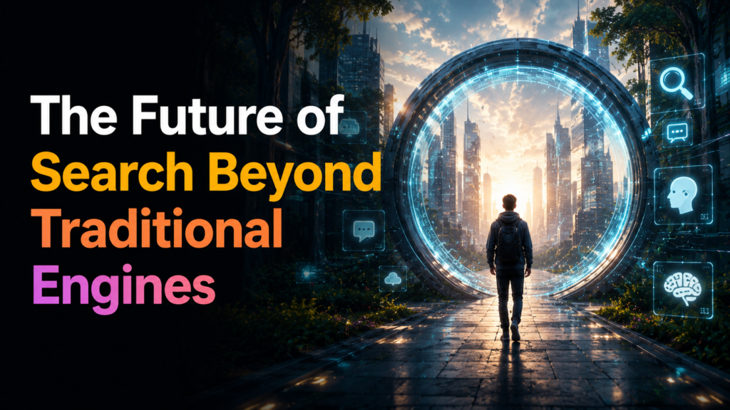 The Future of Search Beyond Traditional Engines
