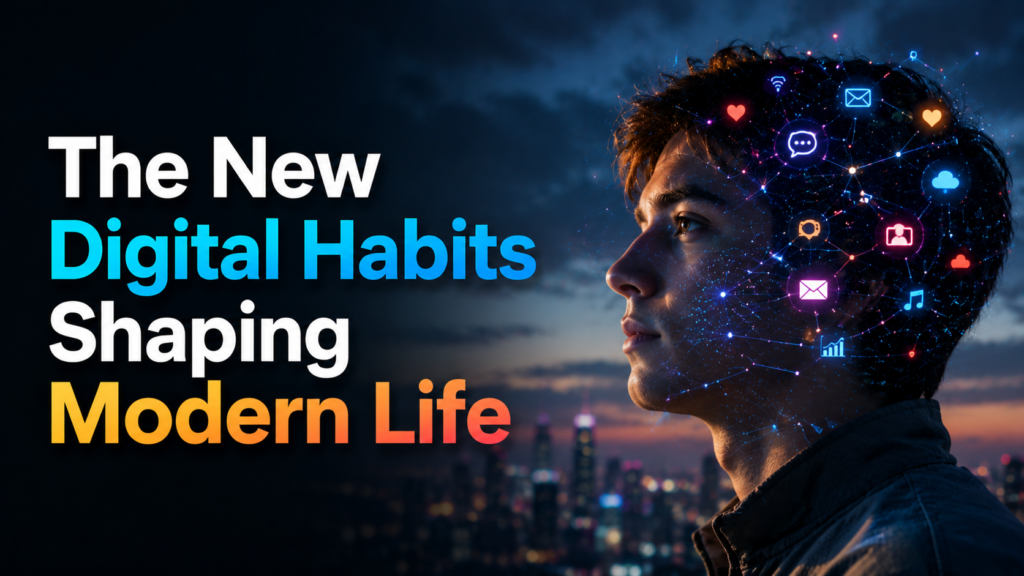 The New Digital Habits Shaping Modern Life