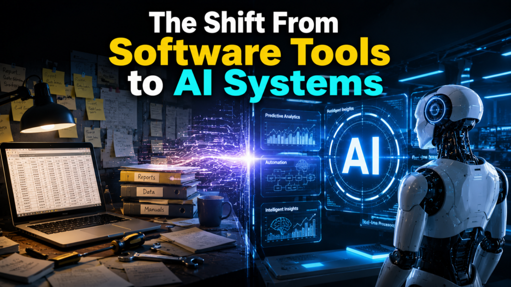 The Shift From Software Tools to AI Systems
