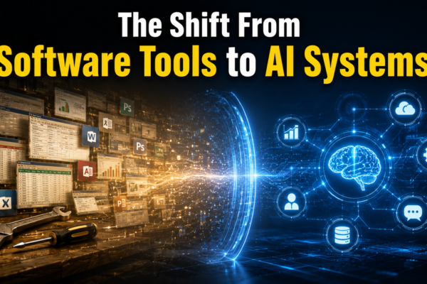 The Shift From Software Tools to AI Systems