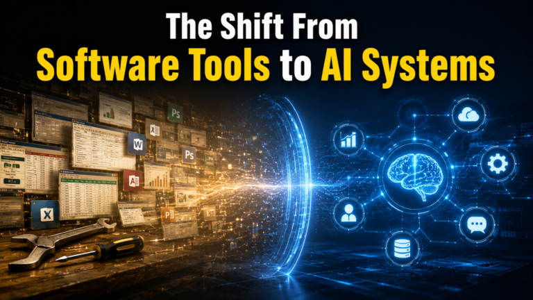 The Shift From Software Tools to AI Systems