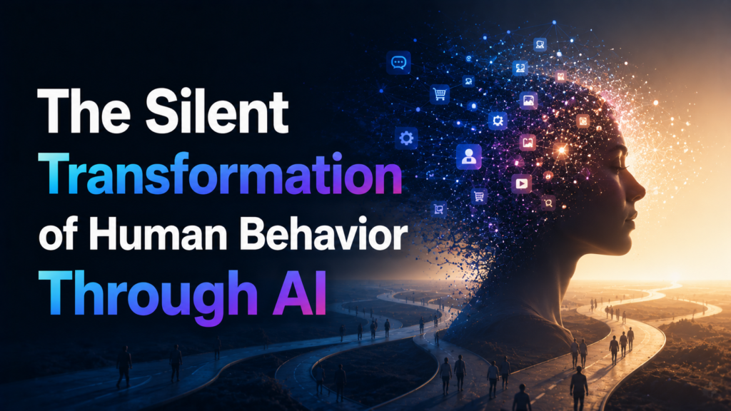 The Silent Transformation of Human Behavior Through AI