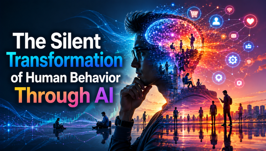 The Silent Transformation of Human Behavior Through AI
