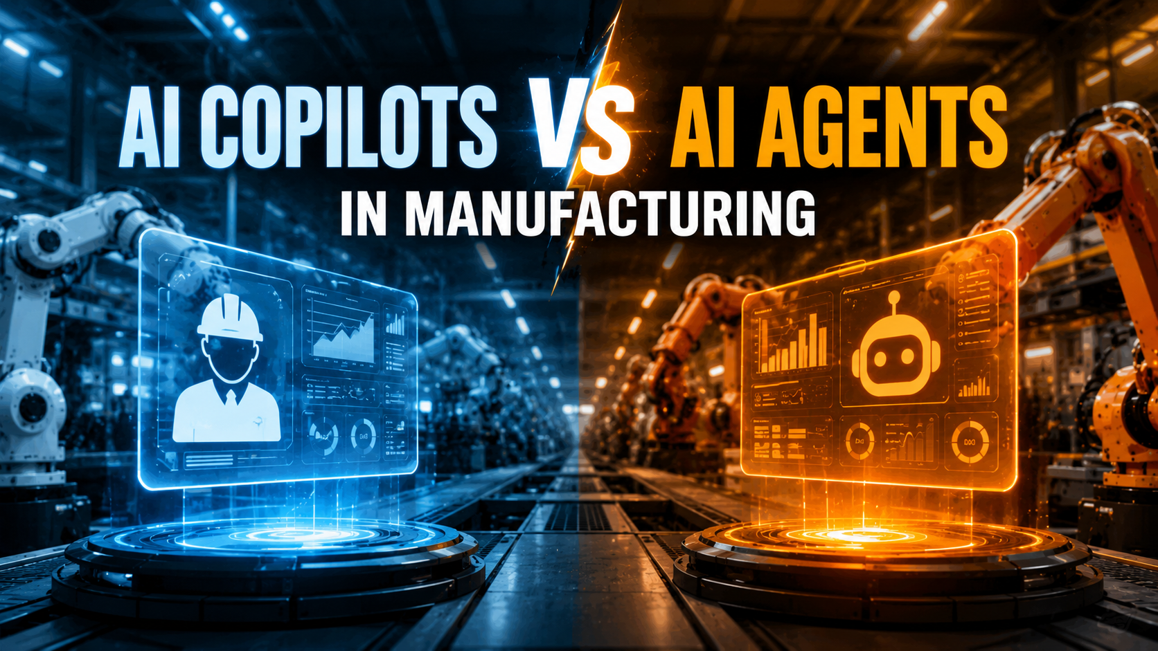AI Copilots vs AI Agents in Manufacturing