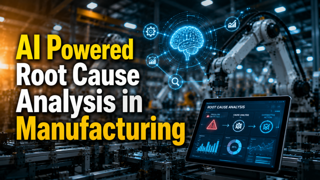 AI Powered Root Cause Analysis in Manufacturing