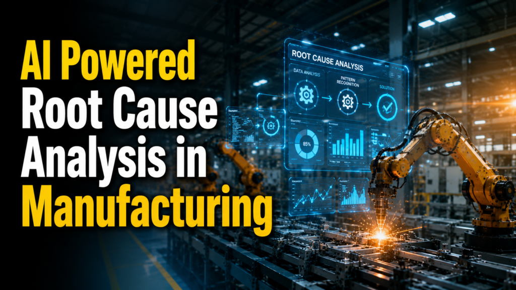 AI Powered Root Cause Analysis in Manufacturing