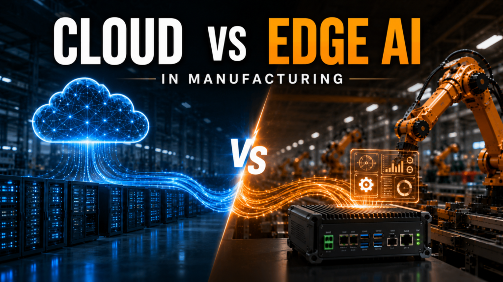 Cloud vs Edge AI in Manufacturing