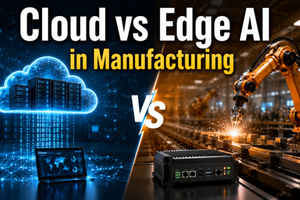 Cloud vs Edge AI in Manufacturing