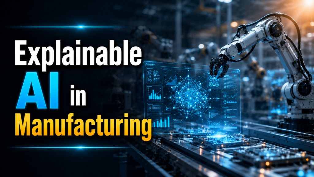 Explainable AI in Manufacturing