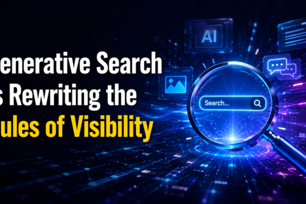 Generative Search Is Rewriting the Rules of Visibility