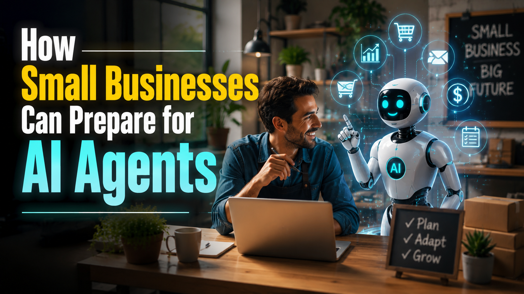 How Small Businesses Can Prepare for AI Agents
