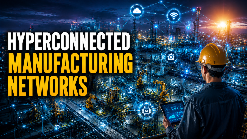 Hyperconnected Manufacturing Networks