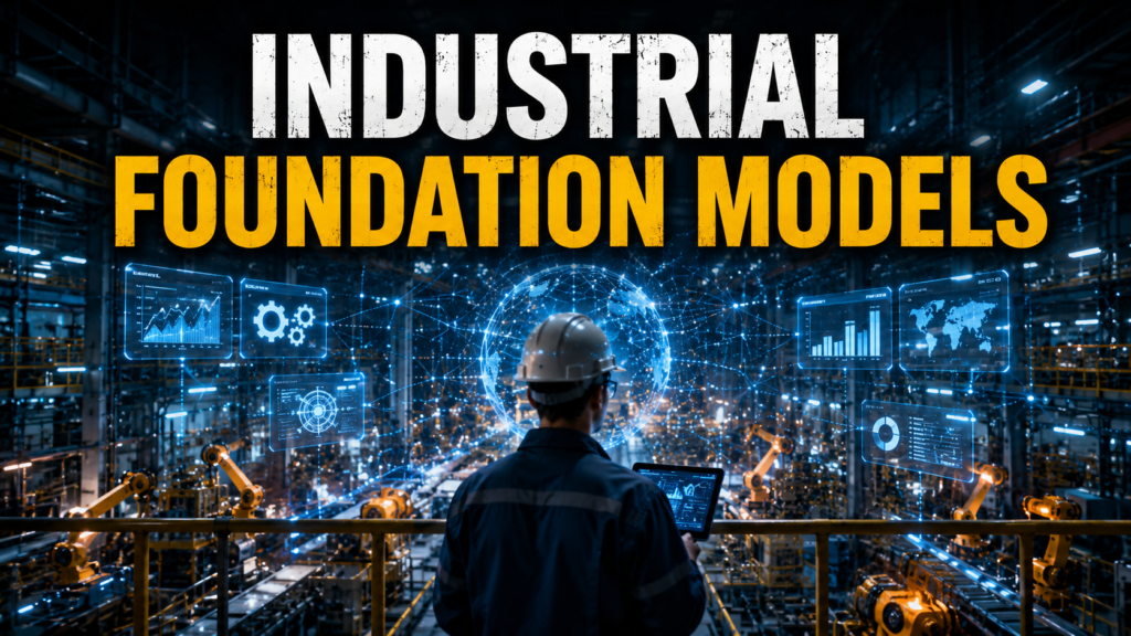 Industrial Foundation Models: The Future of AI in Manufacturing