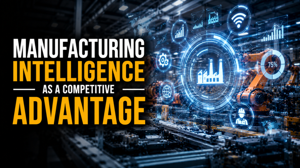 Manufacturing Intelligence as Competitive Advantage