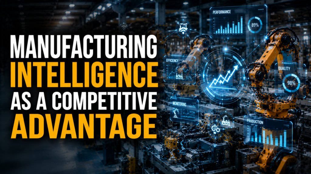 Manufacturing Intelligence as Competitive Advantage