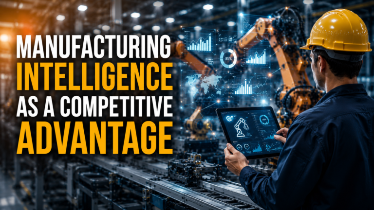 Manufacturing Intelligence as a Competitive Advantage