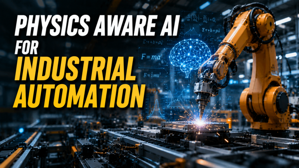 Physics Aware AI for Industrial Automation