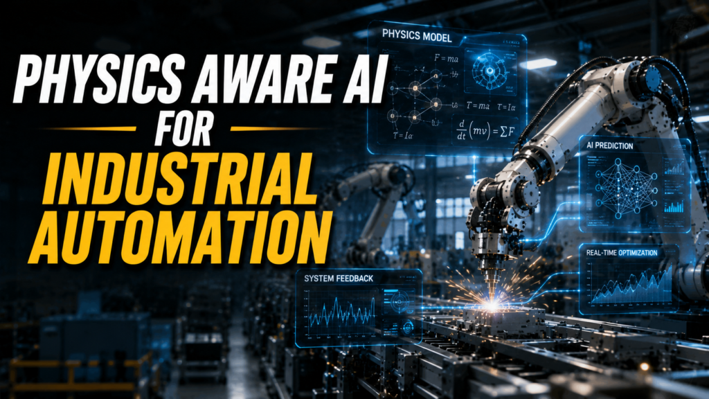 Physics Aware AI for Industrial Automation