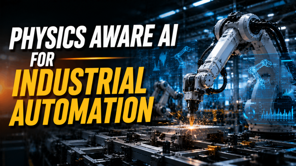 Physics Aware AI for Industrial Automation
