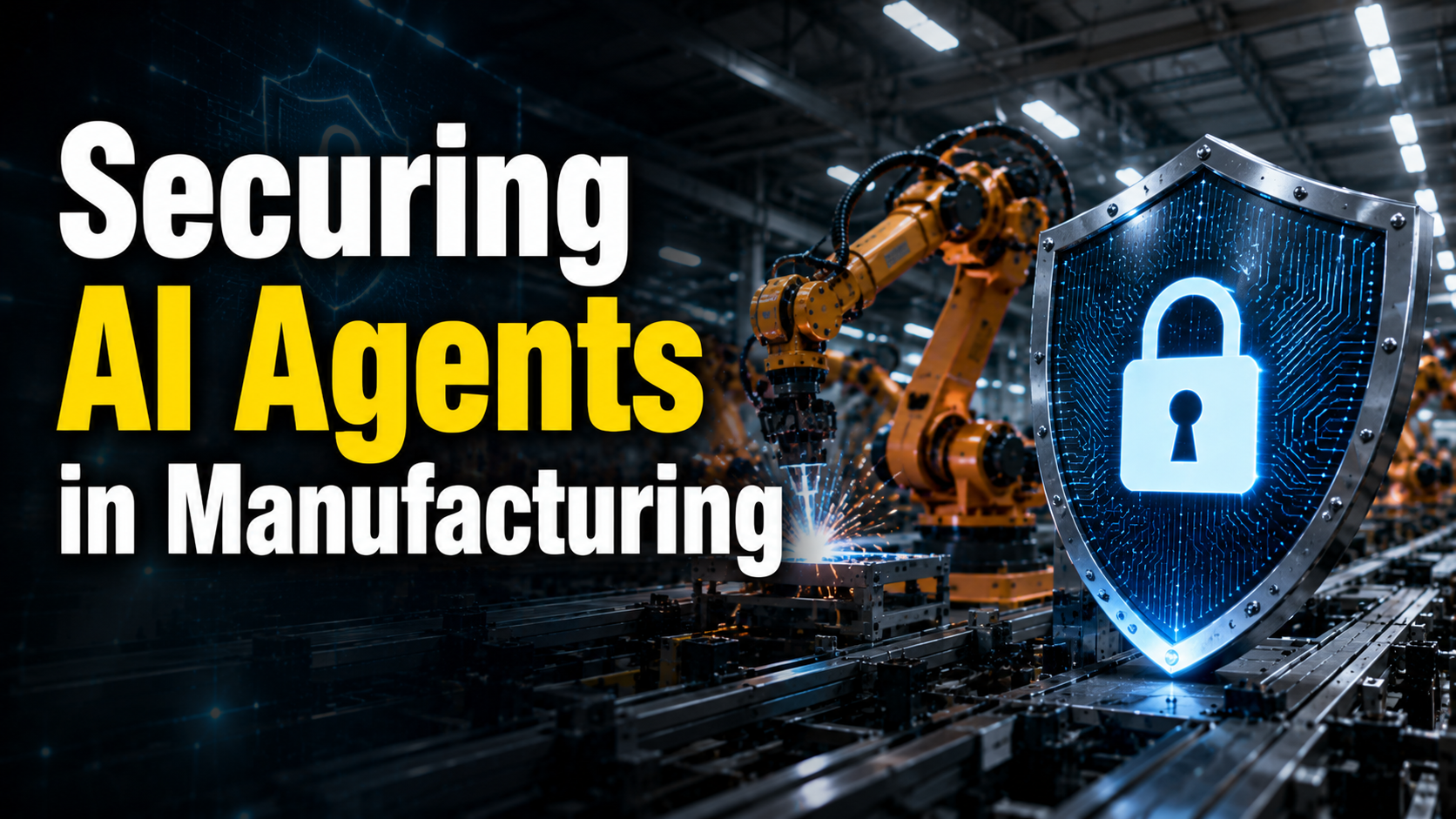 Securing AI Agents in Manufacturing