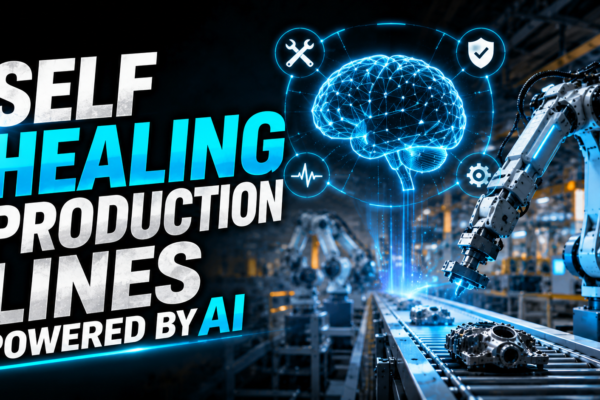 Self Healing Production Lines Powered by AI