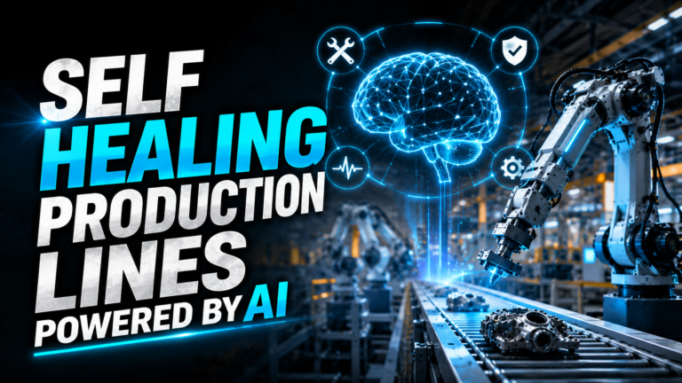 Self Healing Production Lines Powered by AI