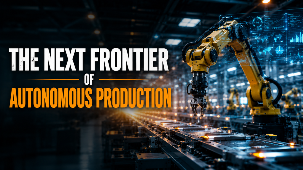 The Next Frontier of Autonomous Production