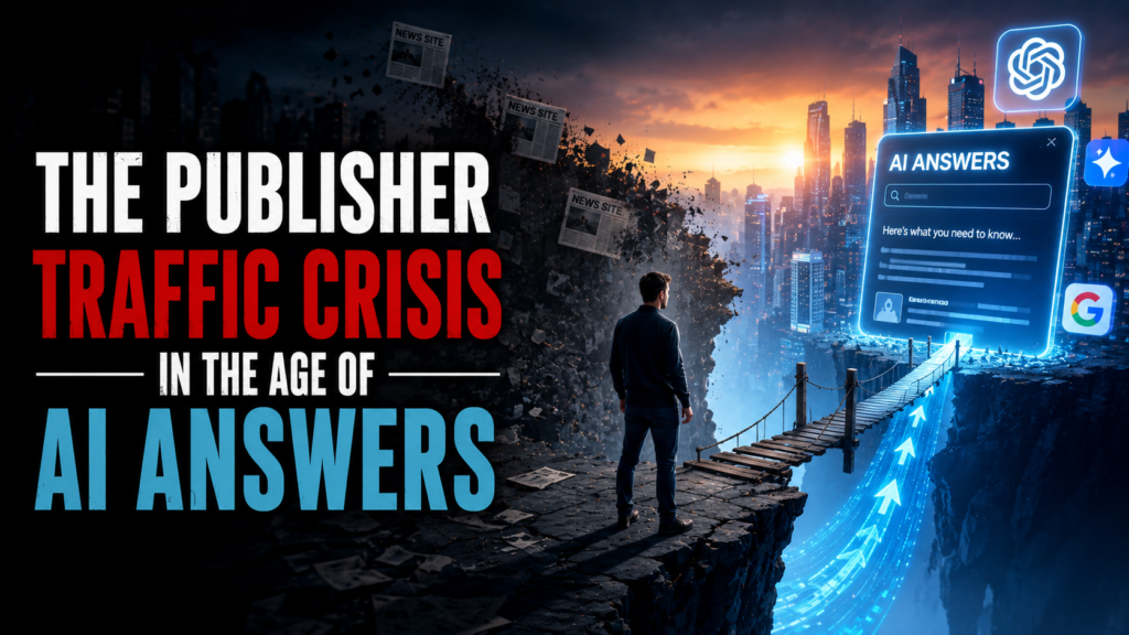 The Publisher Traffic Crisis in the Age of AI Answers
