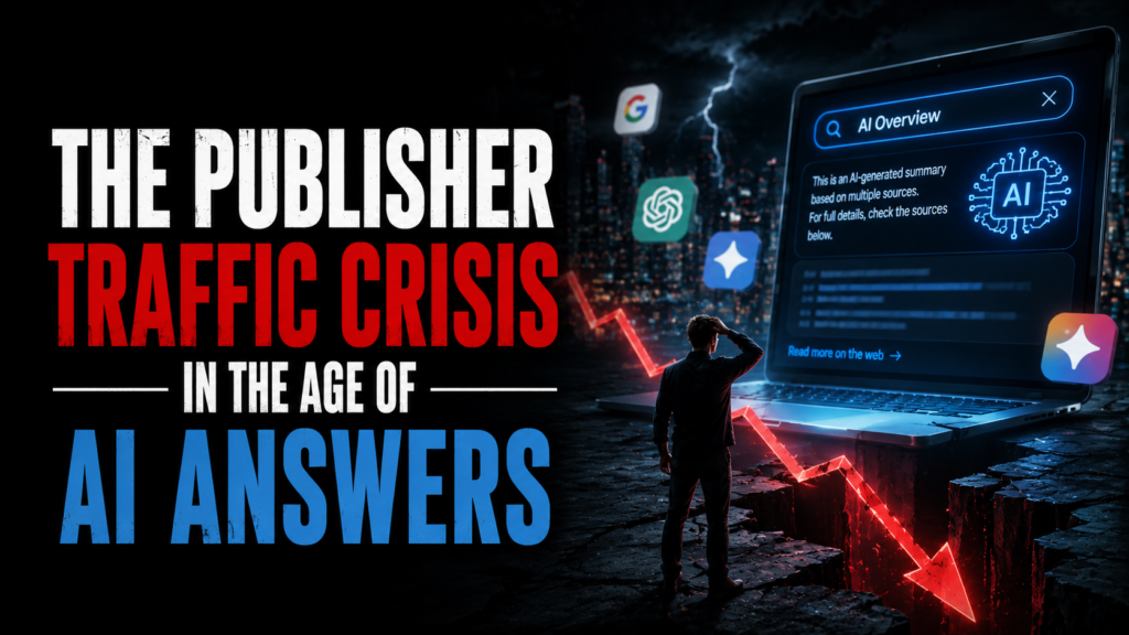 The Publisher Traffic Crisis in the Age of AI Answers