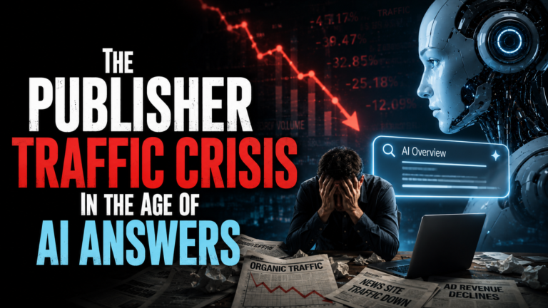 The Publisher Traffic Crisis in the Age of AI Answers